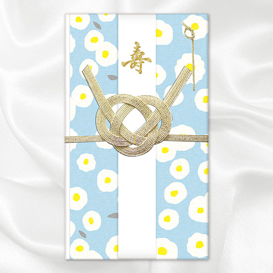 祝儀袋 フラワー/ホワイト