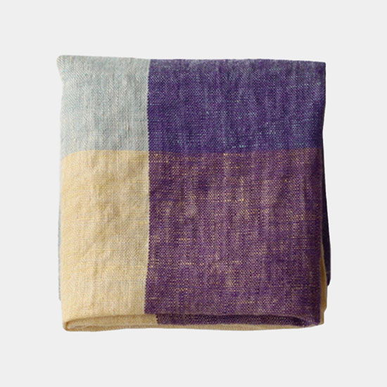 ハンカチ　エシェル Purple