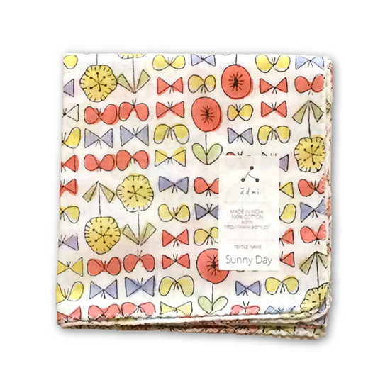 admi ハンカチ Sannyday 01