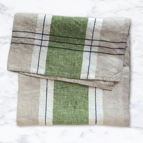 キッチンクロス サンティエ グリーン