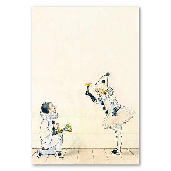 復刻版 post card 少年と少女