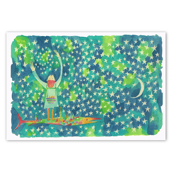 Post card mariya 星降る