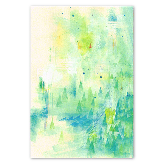 Post card mariya 雨