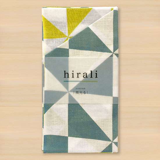 hirali 手ぬぐい　風光る
